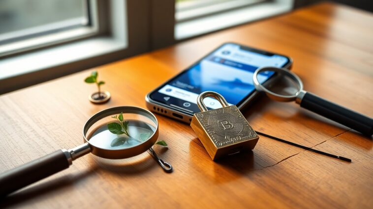 Bloqueio automático no X para posts iniciais sobre criptomoedas