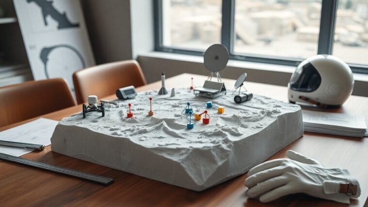 Como a exploração do Polo Sul da Lua exige coordenação entre atores e tecnologias