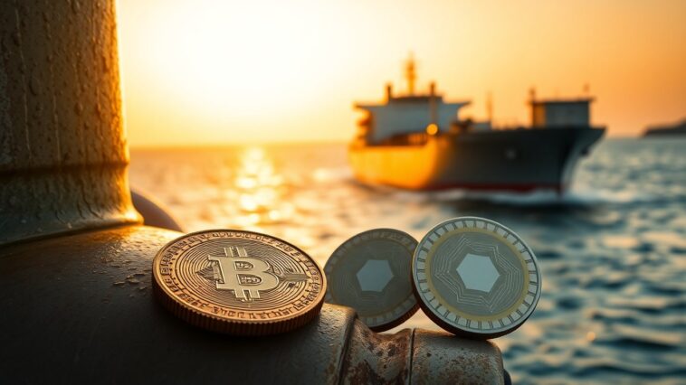 Irã exige pagamentos em Bitcoin e stablecoins para navios no Estreito de Ormuz