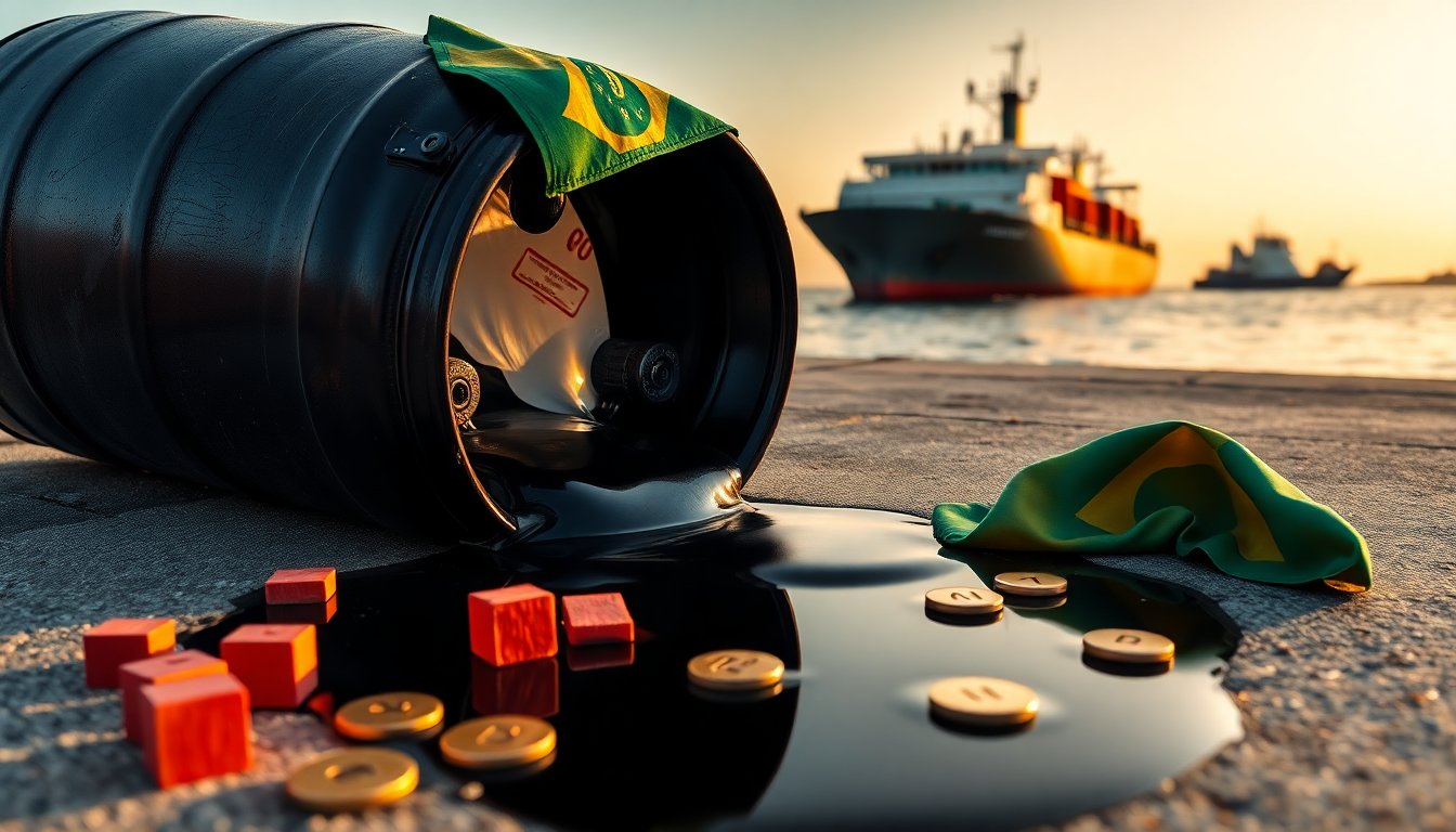 Petróleo recua e petrolíferas brasileiras perdem até 8% com trégua entre EUA e Irã