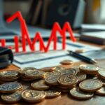 Queda do Bitcoin no primeiro trimestre: perdas de 22,2% e pressões sobre tesourarias