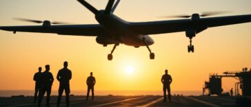 Primeiro voo de produção do MQ-25A destaca novo capítulo no reabastecimento aéreo